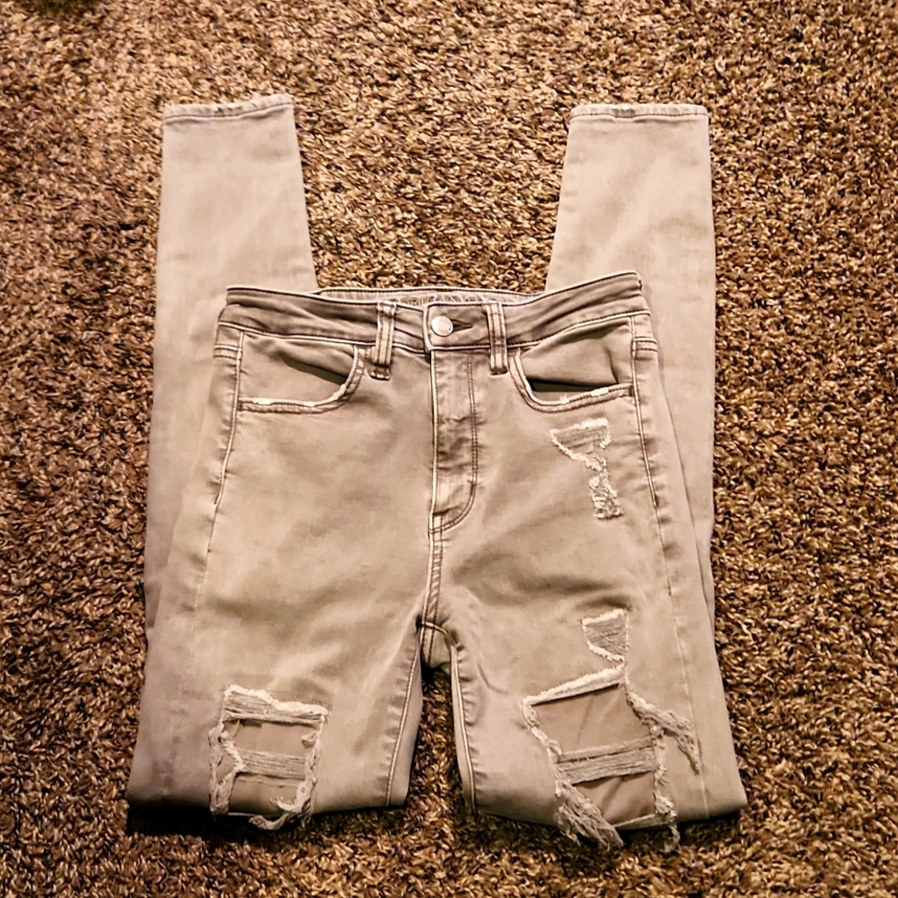 American Eagle Super Hi-Rise Jegging